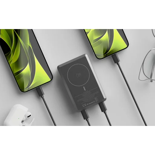 Mobile Origin PB14 30W PD 20000mAh 3 v 1 hliníková PowerBank MagSafe kompatibilná - 13