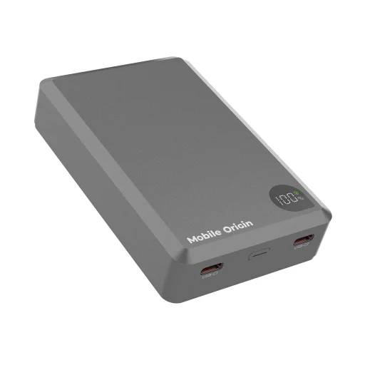 Mobile Origin PB14 30W PD 20000mAh 3 az 1-ben alumínium PowerBank MagSafe kompatibilis - 5