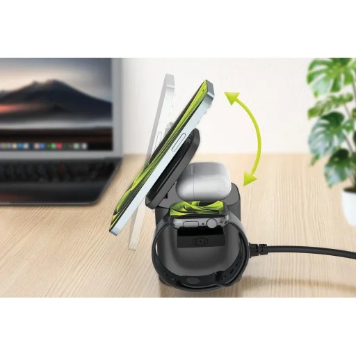 Mobile Origin PW37 6 v 1 skladacia nabíjačka, 100W Qi2 25W, kompatibilná s MagSafe - 10