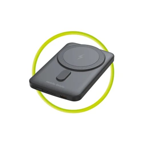 Mobile Origin Wireless Magnetic PowerBank 5000mAh PB10 mágneses vezeték nélküli külső akkumulátor - 6