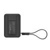 Mobile Origin PB19 10000 mAh Qi2 powerbank beépített USB-C kábellel, fekete Qi2 thumbnail