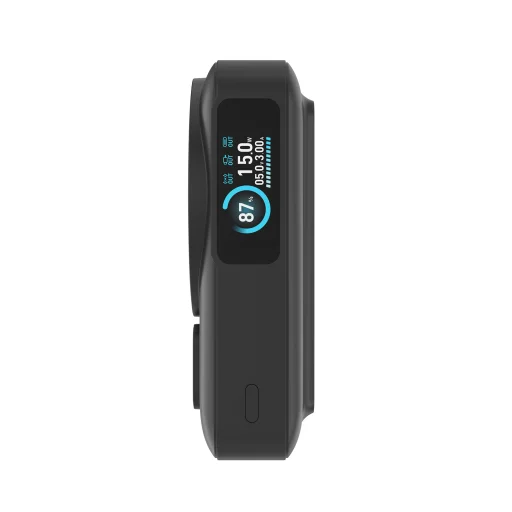 Mobile Origin PB19 10000 mAh Qi2 powerbanka so vstavaným USB-C káblom, čierna - 5