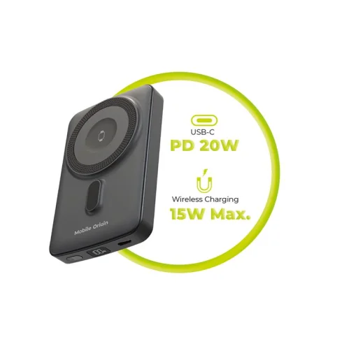 Mobile Origin PB9 10000mAh vezeték nélküli mágneses powerbank - 8