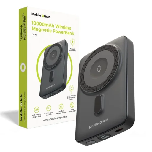 Mobile Origin PB9 10000mAh vezeték nélküli mágneses powerbank - 1