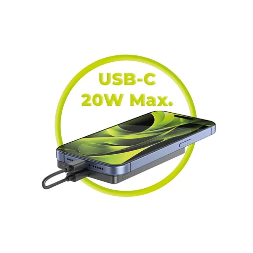 Mobile Origin PB4 5000mAh 3v1 Metal Slim Powerbanka - 3