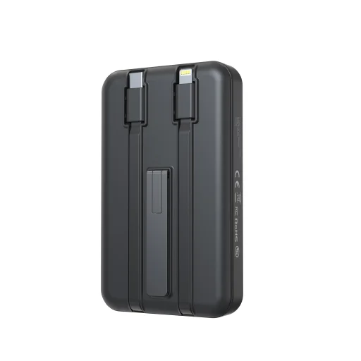 Mobile Origin PB11 vezeték nélküli mágneses PowerBank 10000mAh USB-C és Lightning kábellel - 8