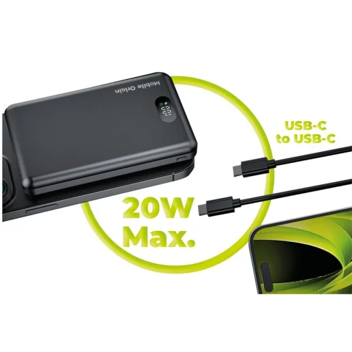 Mobile Origin PB8 10000 mAh 3 az 1-ben vezeték nélküli mágneses powerbank - 14