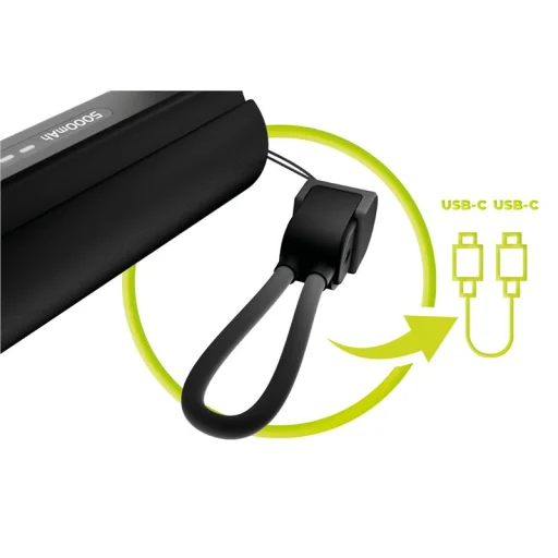 Mobile Origin PB7 5000mAh kompaktná powerbanka s LED baterkou a USB-C káblom - 9