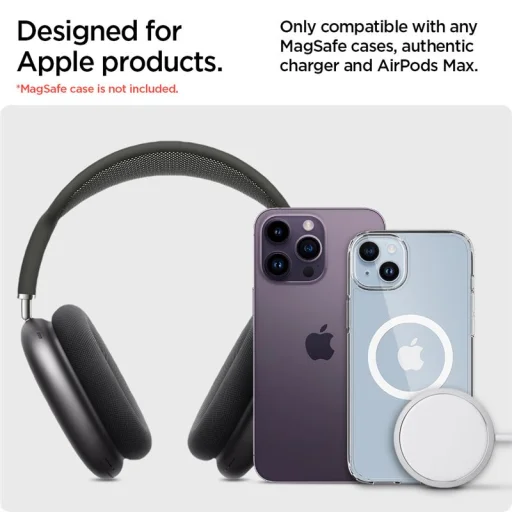 Spigen MagSafe Charger Stand stojan pre slúchadlá AirPods Max, čierny - 7