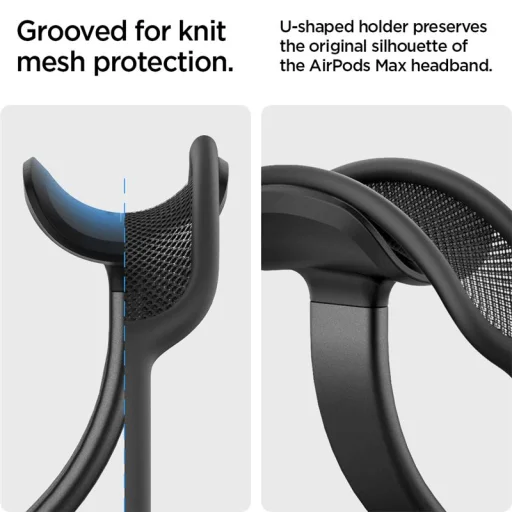 Spigen MagSafe Charger Stand stojan pre slúchadlá AirPods Max, čierny - 8