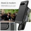 Google Pixel 8 Pro Spigen Rugged Armor tok, matt fekete thumbnail