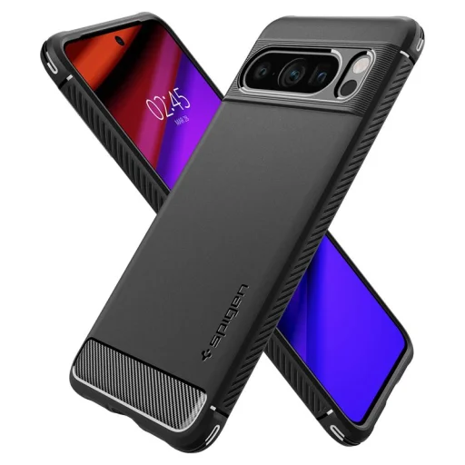 Google Pixel 8 Pro puzdro Spigen Rugged Armor, matná čierna - 18