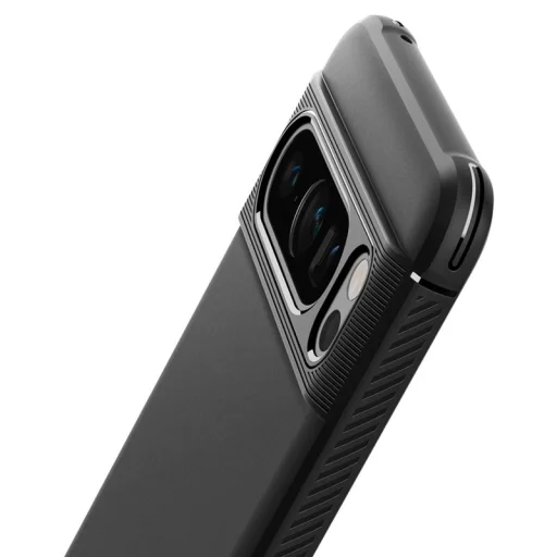 Google Pixel 8 Pro Spigen Rugged Armor tok, matt fekete - 2