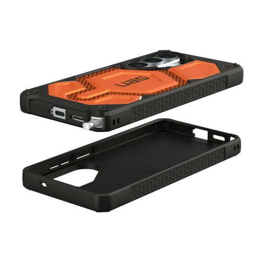 Samsung Galaxy S26 Ultra vypálená oranžová UAG Monarch Pro Kevlar MagSafe puzdro - 2