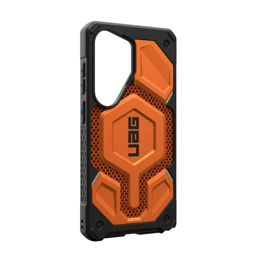 Samsung Galaxy S26 Ultra vypálená oranžová UAG Monarch Pro Kevlar MagSafe puzdro - 14