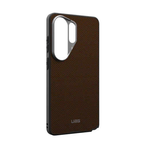 Samsung Galaxy S26 Ultra oranžové/karbónovo sivé puzdro UAG Fibr Armr - 14