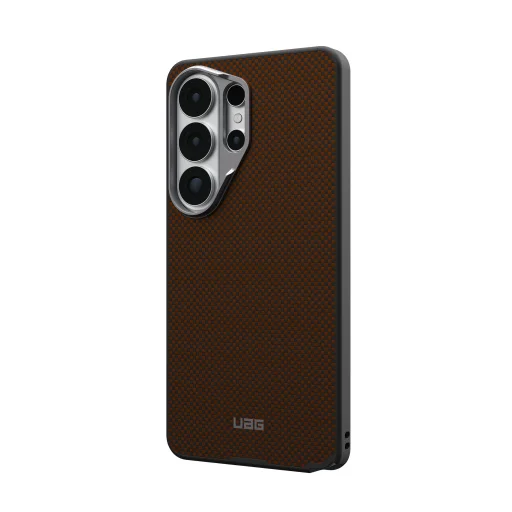 Samsung Galaxy S26 Ultra oranžové/karbónovo sivé puzdro UAG Fibr Armr - 5