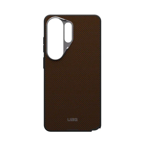 Samsung Galaxy S26 Ultra oranžové/karbónovo sivé puzdro UAG Fibr Armr - 12