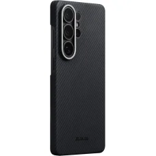 Samsung Galaxy S26 Ultra Pitaka Edge Case Black/Grey Twill (Aaron Button) puzdro
