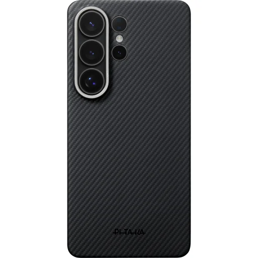 Samsung Galaxy S26 Ultra Pitaka Edge Case Black/Grey Twill (Aaron Button) puzdro - 2