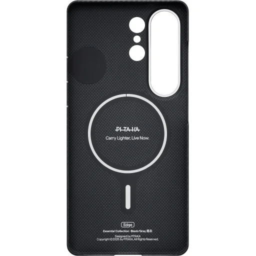  Samsung Galaxy S26 Ultra fekete/szürke twill Pitaka Edge tok (Aaron Button) - 8