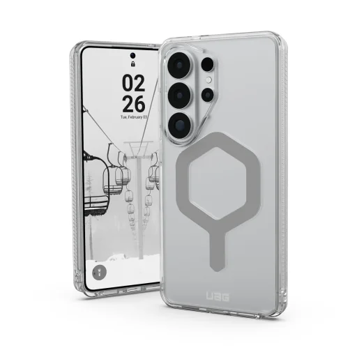 Samsung Galaxy S26 Ultra UAG Plyo MagSafe tok, Ice/Silver - 1