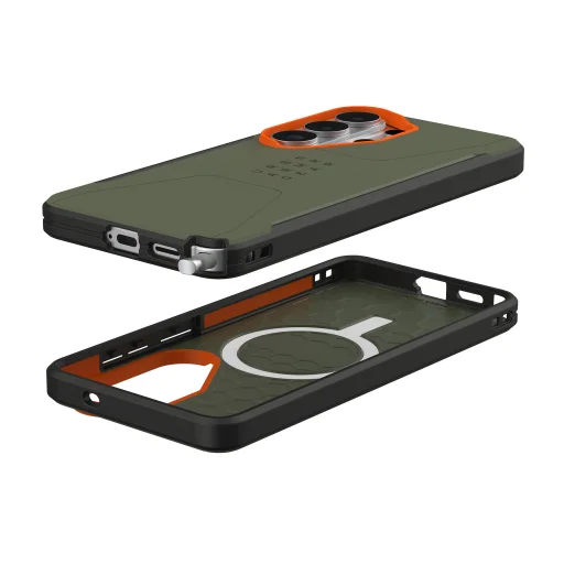 Samsung Galaxy S26 Ultra UAG Civilian Olive Drab/Orange tok - 2