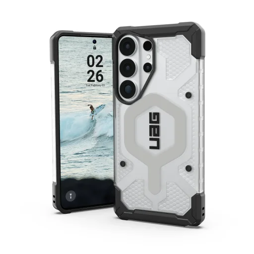 UAG Pathfinder Clear Ice/Silver tok Samsung Galaxy S26 Ultra készülékhez - 1