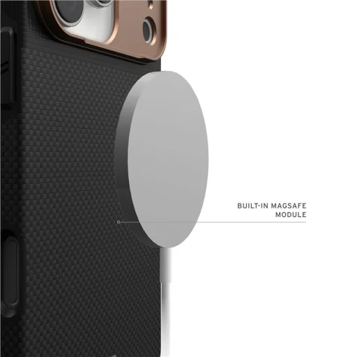 UAG Fibr Armr Kevlar graphite/bronze puzdro pre iPhone 17 Pro Max - 14