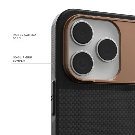 UAG Fibr Armr Kevlar graphite/bronze tok iPhone 17 Pro Max készülékhez - 5