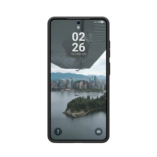 Samsung Galaxy S26 Ultra narancssárga/szénszürke UAG Fibr Armr tok - 7