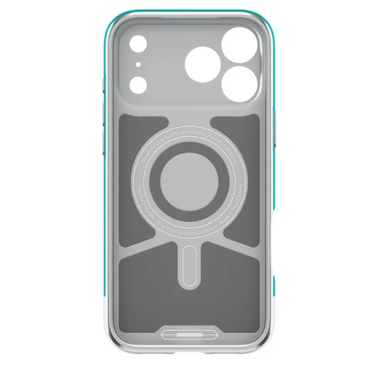 Spigen Classic C1 MagSafe puzdro, bondi blue – iPhone 17 Pro - 2