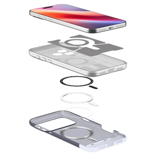 Spigen Classic C1 MagSafe tok, graphite – iPhone 17 Pro - 8