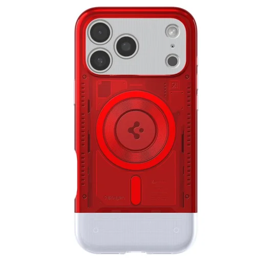 Spigen Classic C1 MagSafe puzdro, ruby – iPhone 17 Pro - 2