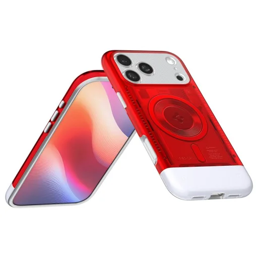 Spigen Classic C1 MagSafe puzdro, ruby – iPhone 17 Pro - 8