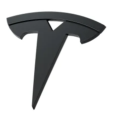 Spigen Tesla predný kryt znaku čierny – Tesla Model 3 2024