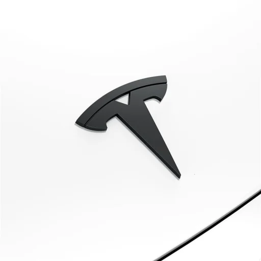Spigen Tesla Front Emblem Logo Full Cover fekete – Tesla Model 3 2024 - 6
