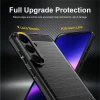 Puzdro Techsuit Carbon Silicone pre Samsung Galaxy S26 FE / S25 FE – modré thumbnail