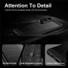 Samsung Galaxy S26 FE / S25 FE fekete Techsuit Carbon Silicone ütésálló tok thumbnail