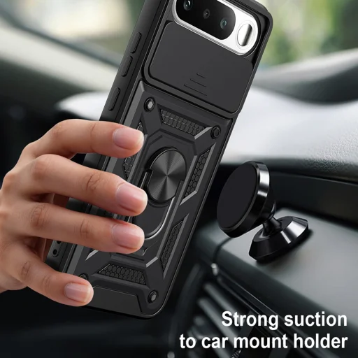 Puzdro Techsuit CamShield Series pre Realme 16 5G, čierne - 6