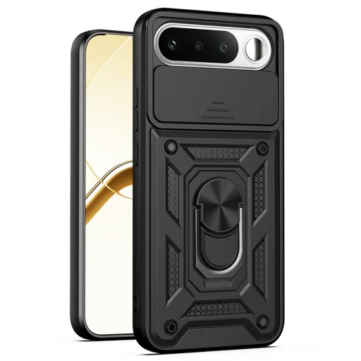 Realme 16 5G fekete Techsuit CamShield Series tok - 1