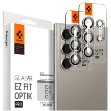 Spigen Glass tR EZ Fit Optik Pro 2 Pack kameravédő, gray – Samsung Galaxy S24 Ultra