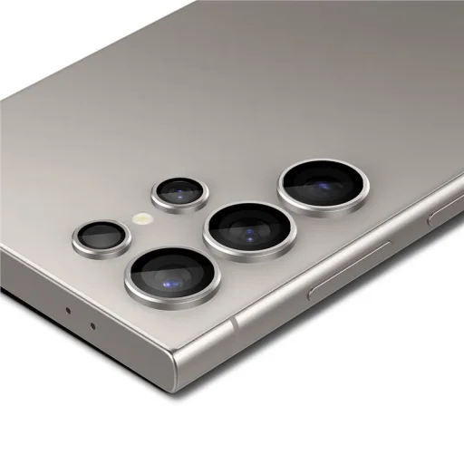 Spigen Glass tR EZ Fit Optik Pro 2 Pack kameravédő, gray – Samsung Galaxy S24 Ultra - 8