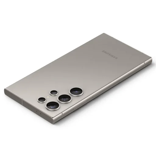 Spigen Glass tR EZ Fit Optik Pro 2 Pack kameravédő, gray – Samsung Galaxy S24 Ultra - 10