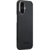  iPhone 17 fekete/szürke Pitaka Ultra-Slim tok thumbnail