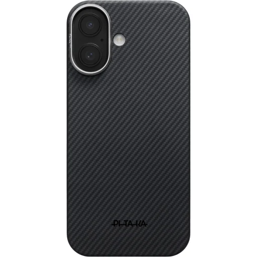  iPhone 17 fekete/szürke Pitaka Ultra-Slim tok - 2