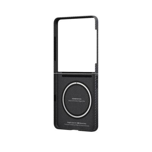 Pitaka Ultra-Slim Case Black/Grey puzdro pre Samsung Galaxy Z Flip 7 - 3
