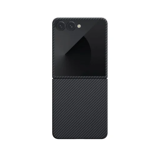 Pitaka Ultra-Slim Case Black/Grey puzdro pre Samsung Galaxy Z Flip 7 - 1