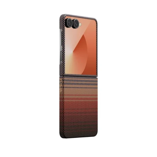 Pitaka Ultra-Slim Case Sunset puzdro pre Samsung Galaxy Z Flip 7 - 3