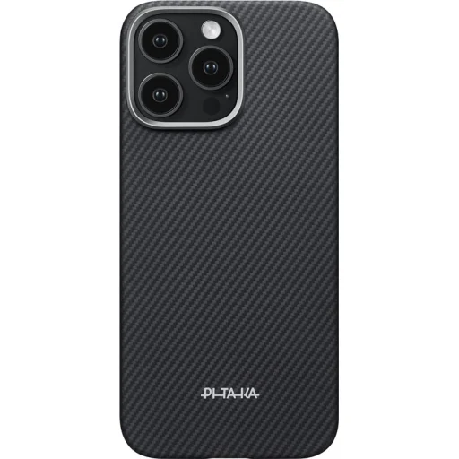 Pitaka Ultra-Slim PitaTap puzdro čierne/sivé pre iPhone 16 Pro Max - 2